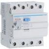 Hager Устройство защитного отключения 4P, In=40A, ?I=100мA CE440J