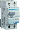 Hager Дифф. авт. выкл. 1P+N 6kA B-40A, I?n=30мA, Тип A, ширина 2М ADA940D