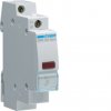 Hager Светодиодный индикатор c красным фильтром, 230В АС, 1 М SVN122