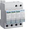 Hager Разрядник защиты от перенапряжения класс С 4P steck.40kA Anz+Kont SPN419