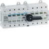 Hager Рубильник-переключатель 4Р, I-0-II, 63A, до 690В АС HI403R