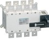 Hager Рубильник-переключатель 4P, I-0-II, 630A, до 690В АС HI458