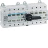 Hager Рубильник-переключатель 4Р, I-0-II, 80A, до 690В АС HI404R