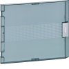 Hager Дверь прозрачная матовая с рукояткой для щитов VB118, пластик VZ118T