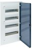 Hager Щит скрытой установки, 48М, с прозрачной дверцей VF412TD