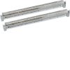 Hager Колодки клеммные, винтовые, на двух держателях, для щитов Vector VE112 - VE318/Volta, 2х(1x25+8x16+13x10)мм?, латунь, пластик VZ523