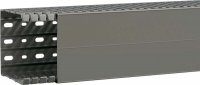 Hager Перфорированный канал сечением 100x100мм, ПВХ, серый BA7A100100