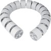 Hager Цилиндрический к. канал, гибкий, ?70мм, Lmax=1м, ПВХ, цвет серый RK17035
