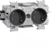 Hager 2-контактная розетка 45 °, передний фиксатор Wago GS20119011