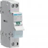 Hager Переключатель I-II, 1P, Ie=16A, общая точка снизу, ширина 1M SFL116