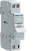 Hager Переключатель I-0-II, 1P, Ie=25A, общая точка снизу, ширина 1M SFB125