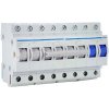Hager Переключатель групповой I-0-II, 63A, Ue=400В AC, Ui=500В, 4.5кА, 8P, 2x SF463