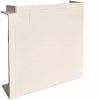 Hager Плоский вертикальный угол, GBD 50160, RAL9010 L43889010