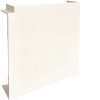 Hager Плоский вертикальный угол, GBD 50190, RAL9010 L44189010